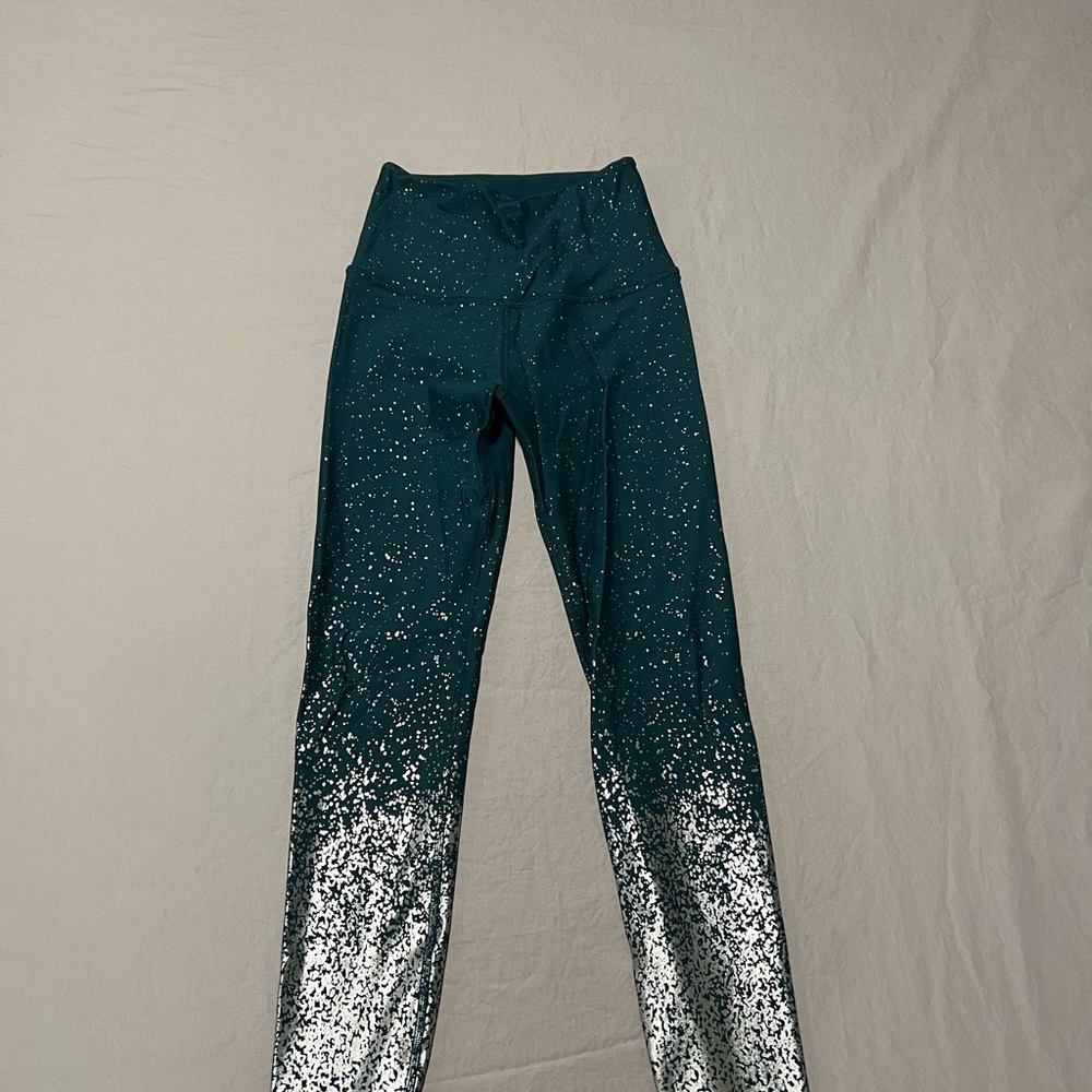 Women’s Beyond Yoga Green Alloy Ombré Leggings